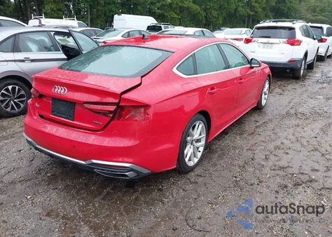 2024 Audi A5 Sportback Premium Plus 45 Tfsi Quattro S Tronic from USA, damaged, VIN WAUFACF57RA052015